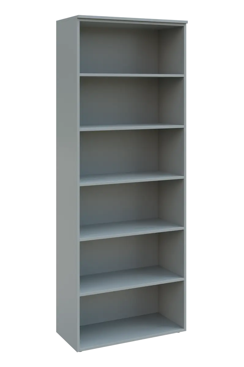 N 6 - 8N vysoká skříň, nika, 2150x800x400, šedá